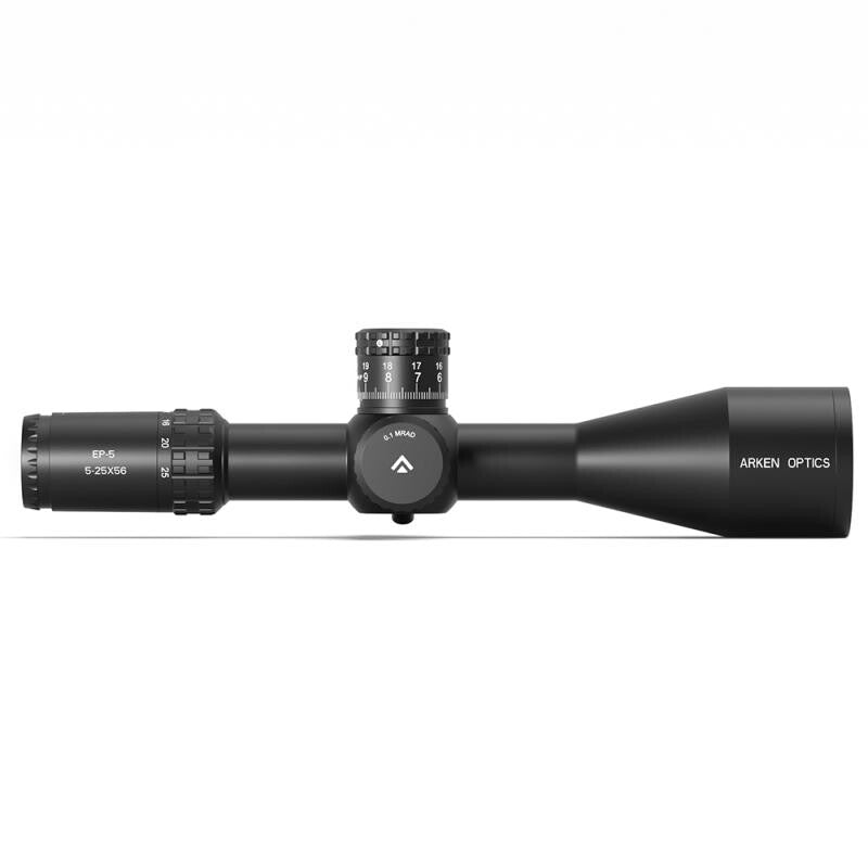 EP-5 5-25X56 FFP VPR ILLUMINATED RETICLE WITH ZERO STOP – 34mm Tube