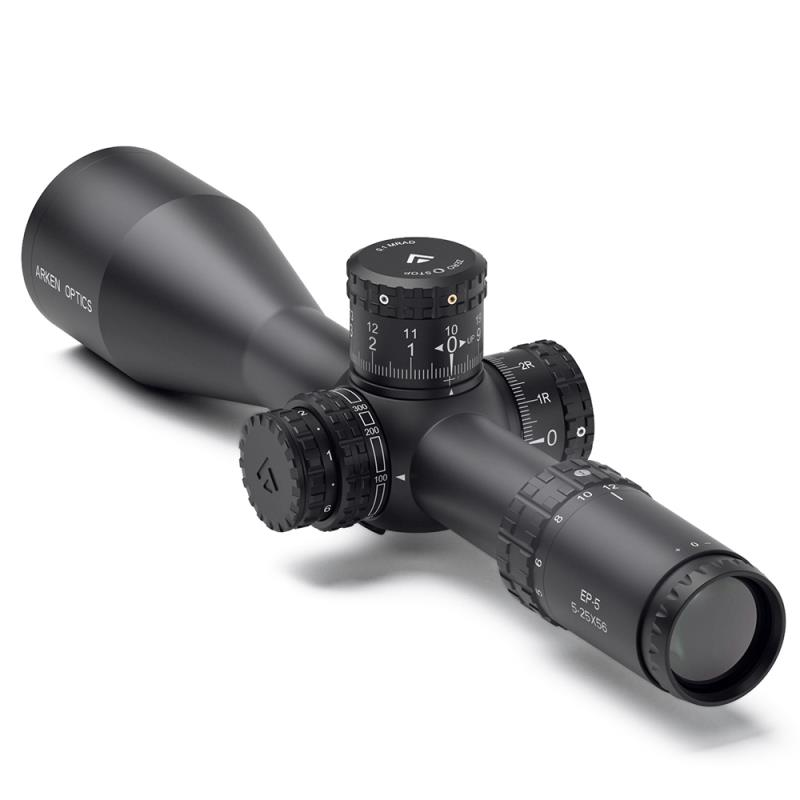 EP-5 5-25X56 FFP VPR ILLUMINATED RETICLE WITH ZERO STOP – 34mm Tube