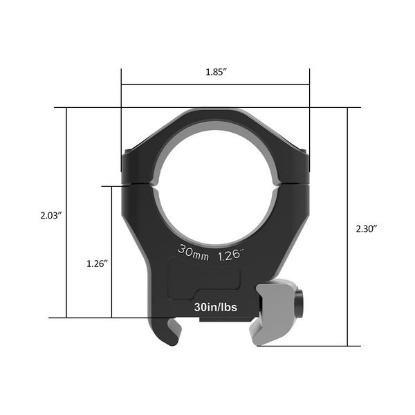 HALO Ti™ Titanium Scope Rings