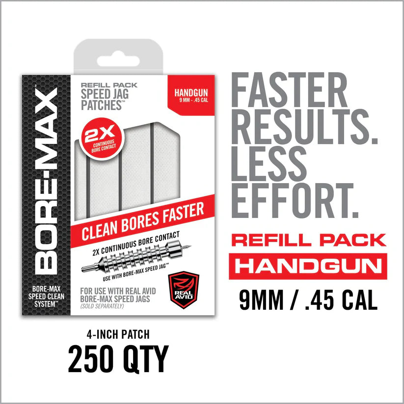 BORE-MAX SPEED JAG PATCHES REFILL