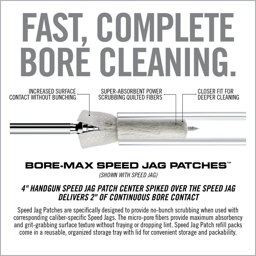 BORE-MAX SPEED JAG PATCHES REFILL