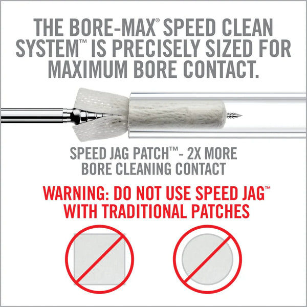 BORE-MAX SPEED JAG PATCHES REFILL