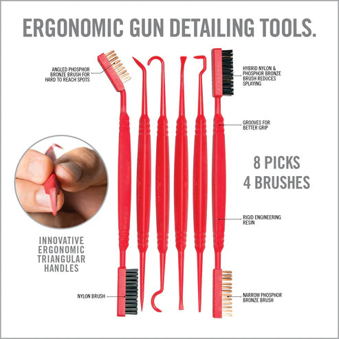 ACCU-GRIP™ PICKS & BRUSHES