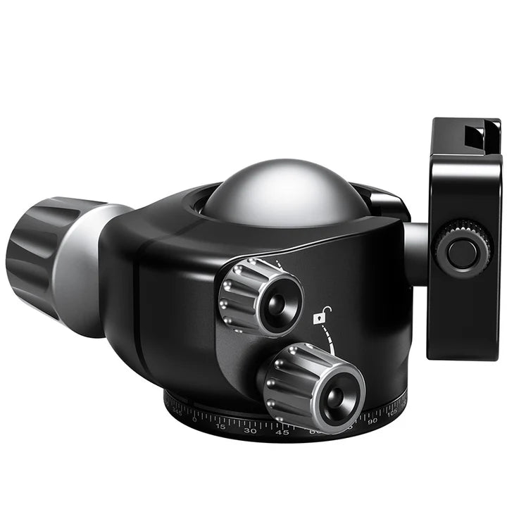 LH-47SC Low Profile Ballhead with Dual Profile Picatinny/Arca Clamp