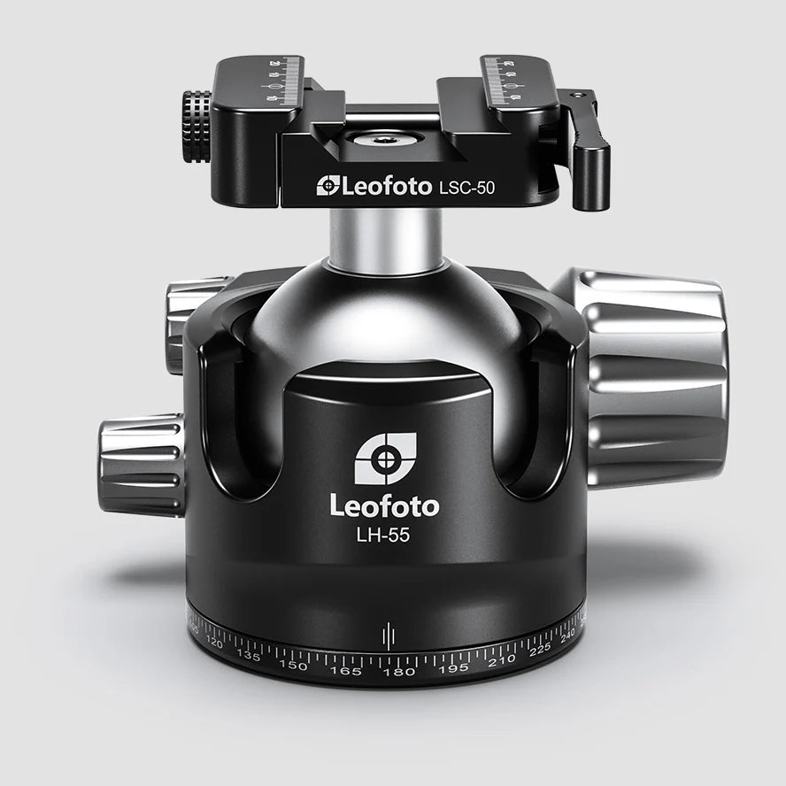 LH-55SC Low Profile Ballhead with Dual Profile Picatinny/Arca Clamp