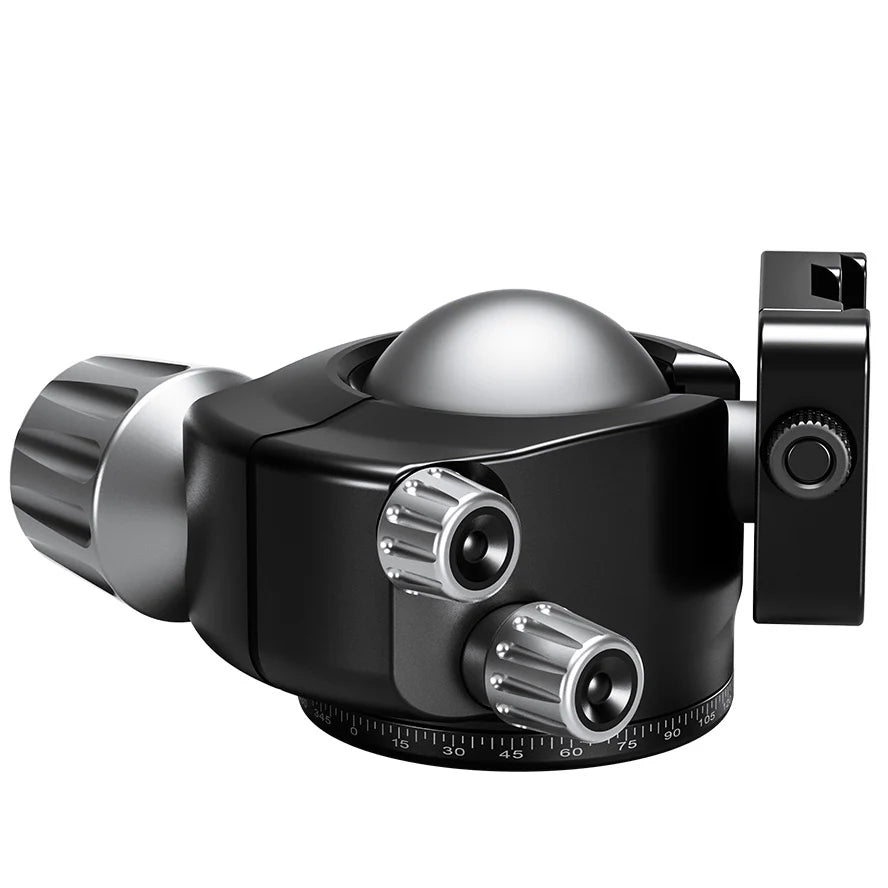 LH-55SC Low Profile Ballhead with Dual Profile Picatinny/Arca Clamp