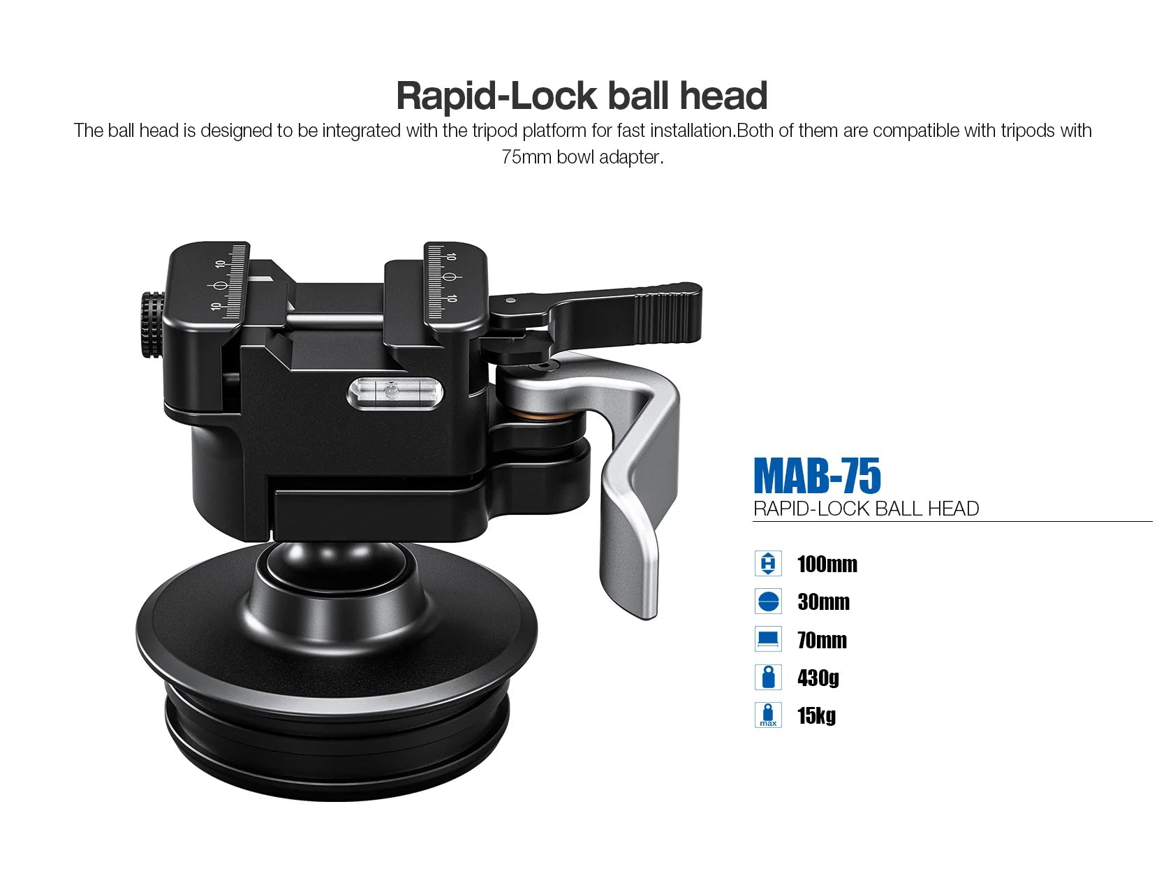 Rapid Lock Anvil Head MA-30L