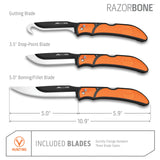 OUTDOOR EDGE RAZORBONE® 5.0" REPLACEABLE BLADE BONING KNIFE