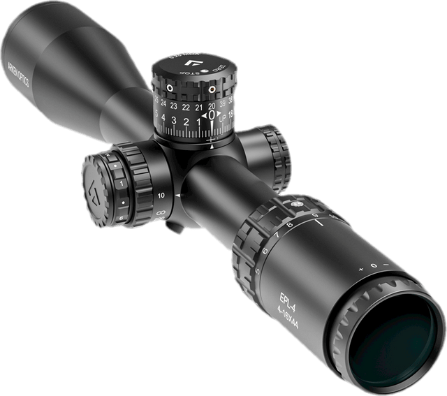 EPL-4 | 6-24×50 FFP | VHR ILLUMINATED RETICLE WITH ZERO STOP – 30mm Tube