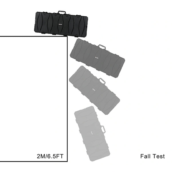 Tactical Double Rifle Case 46" (Black)