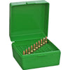 AMMO CASE STD 243 308 22-250 GREEN (100)