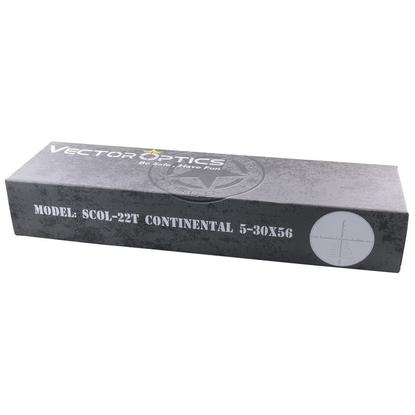 Continental x6 5-30x56 SFP ZERO STOP Tactical Riflescope