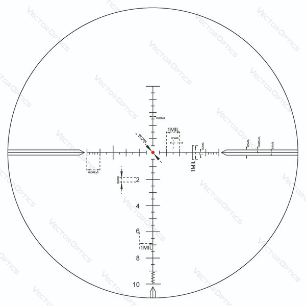 Taurus 3-18x50FFP Riflescope