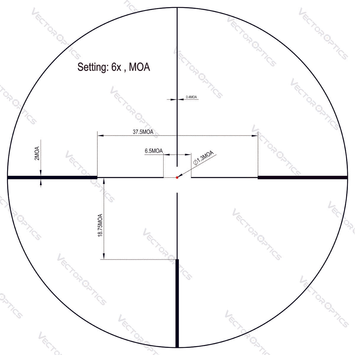 Continental 1-6x24SFP Riflescope