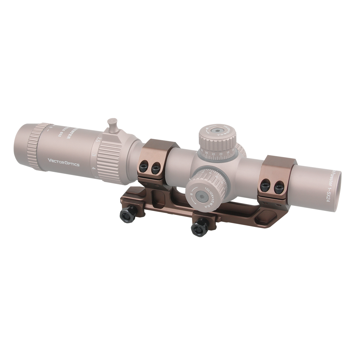 30mm 1-Piece Extended Picatinny AR Mount