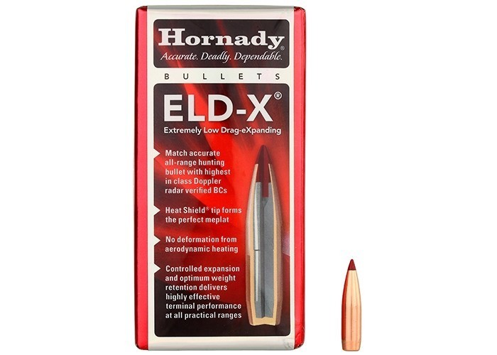 143gr ELD-X 6.5mm .264 Caliber (100) (BC 0.623)