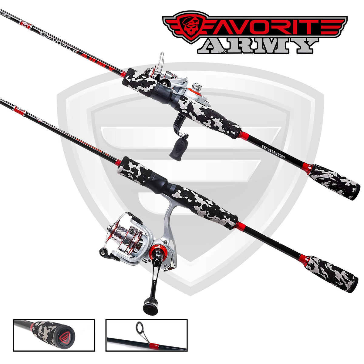 FAVORITE FISHING ARMY SPINNING COMBO 7 – MC Tactical