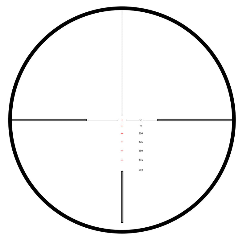 Vantage 4-12x50 Riflescope - Rimfire .22 Subsonic Reticle
