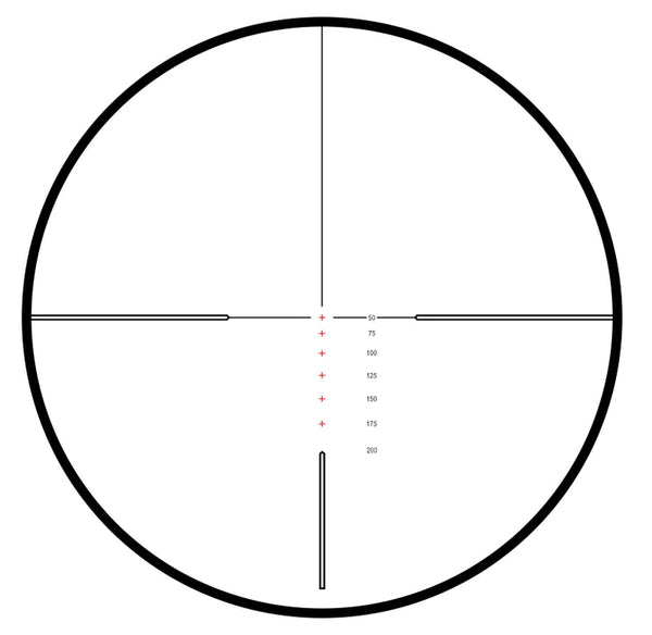 Vantage 4-12x50 Riflescope - Rimfire .22 Subsonic Reticle