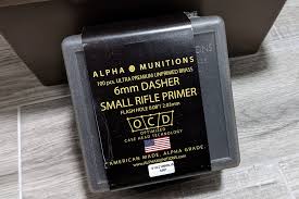 6mm Dasher SRP (Small Rifle Primer)