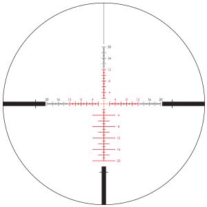 Viper PST Gen II 5-25x50 Riflescope SFP - EBR-4 MOA Reticle