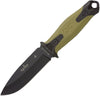 KNIFE IGNITE FIXED BLACK/GREEN 10CM