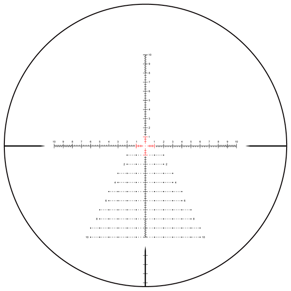 Tauron 5-25x56 HD MIL FFP Scope