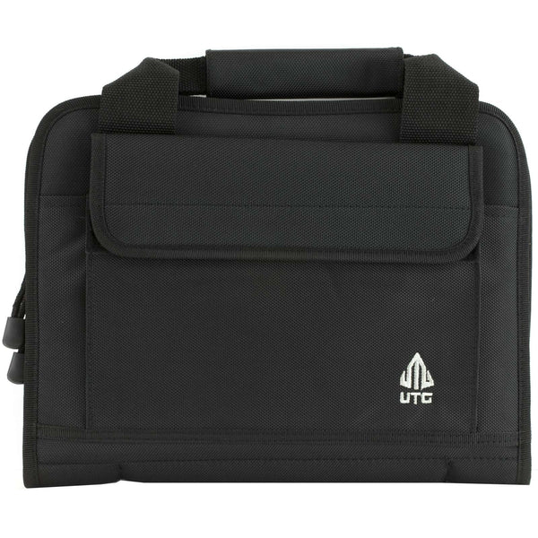UTG DELUXE DOUBLE PISTOL CASE BLACK