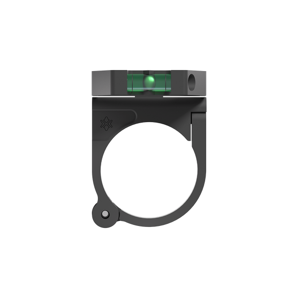 X-ACCU 30mm Quick-flip Turret Mark Magnifier Mount Ring with Level Bub