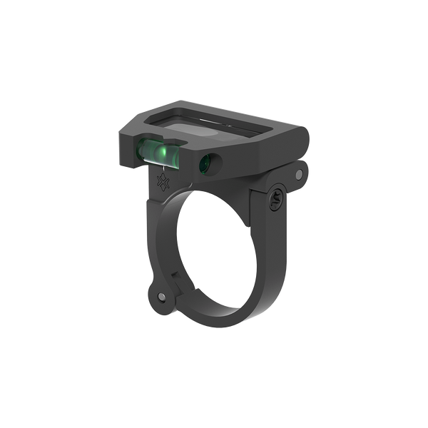 X-ACCU 34mm Quick-flip Turret Mark Magnifier Mount Ring with Level Bub