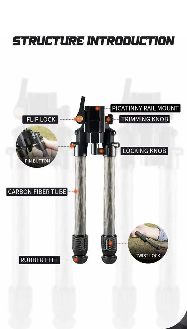HB-C07 Ti Bipod