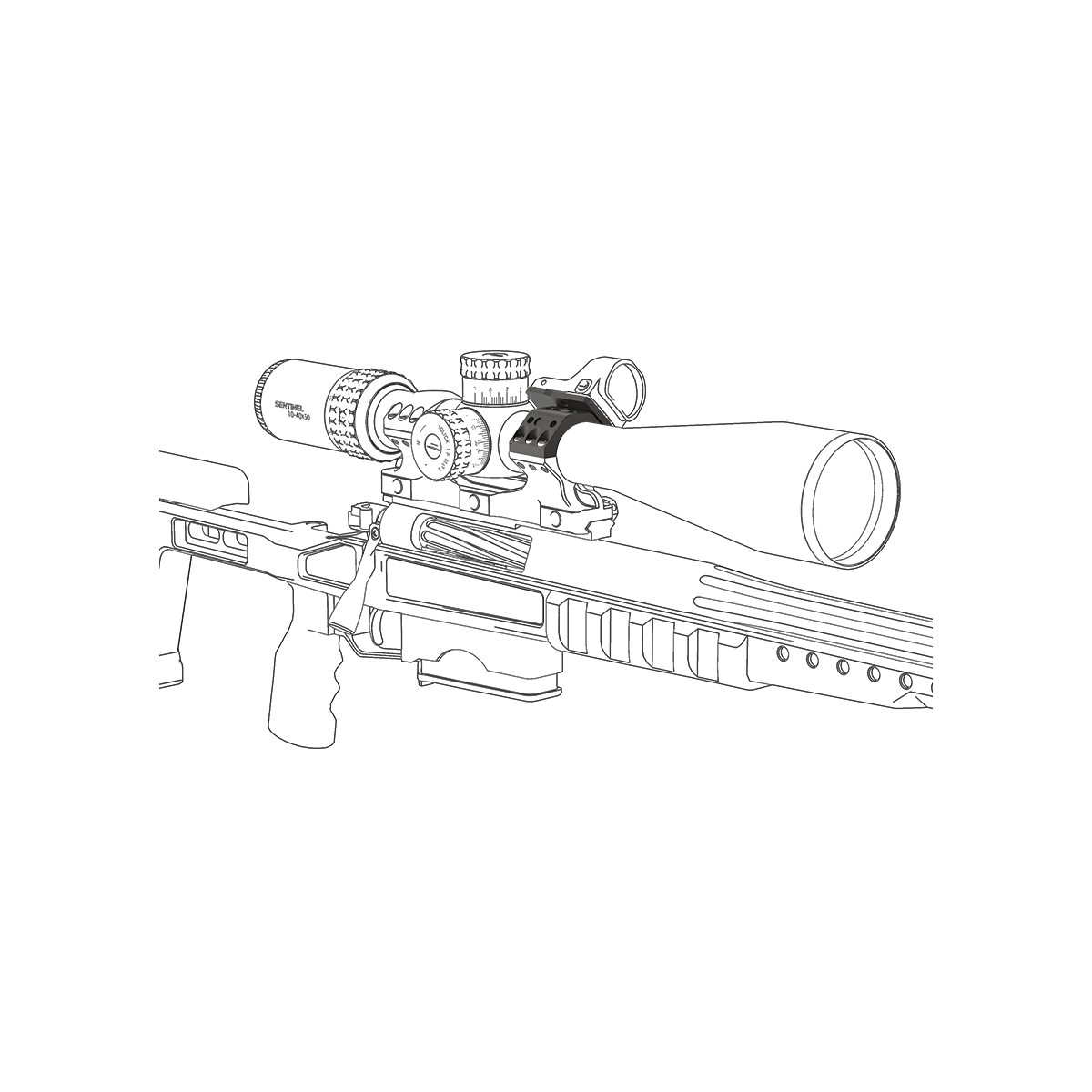 X-ACCU Mount Assembly Kit 6 Holes