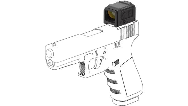 Frenzy Plus VOD 1x18x22 Enclosed Red Dot Sight