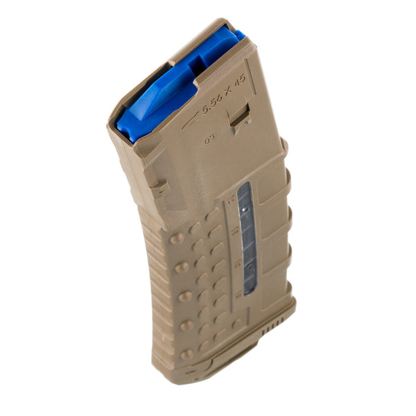 AR15 30 ROUND WINDOWED POLYMER MAGAZINE .223/5.56
