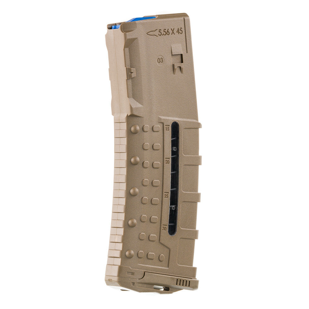 AR15 30 ROUND WINDOWED POLYMER MAGAZINE .223/5.56