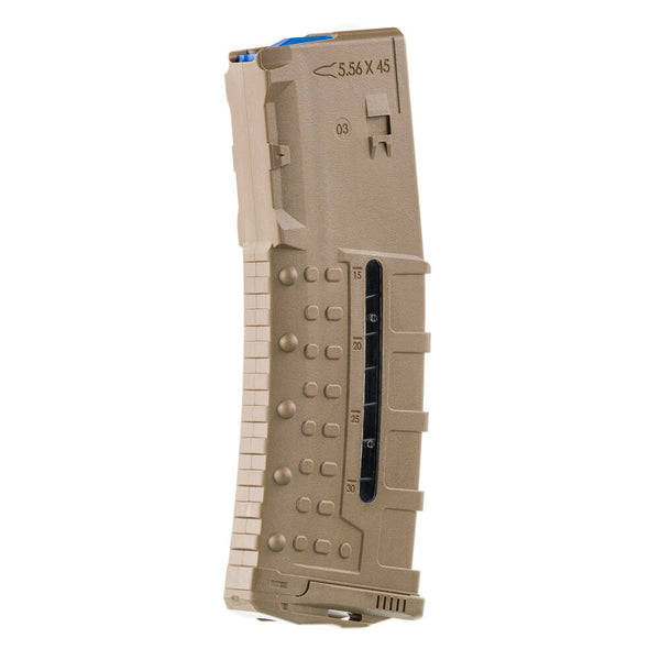 AR15 30 ROUND WINDOWED POLYMER MAGAZINE .223/5.56