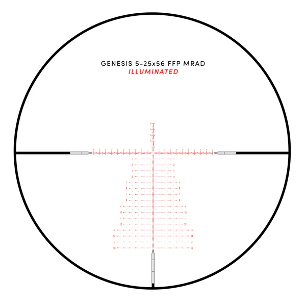 GENESIS X 5-25x56 FFP MRAD