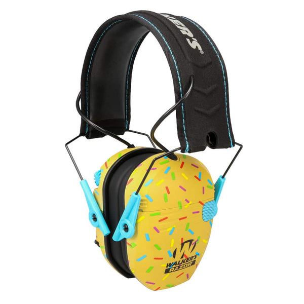 Razor Slim Electronic Ear Muffs Gold Sprinkles
