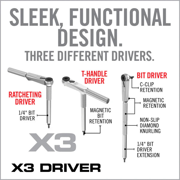 Smart-Torq® Adjustable Limiter & X3™ Driver Kit Precision Torque Meets Versatile Control.