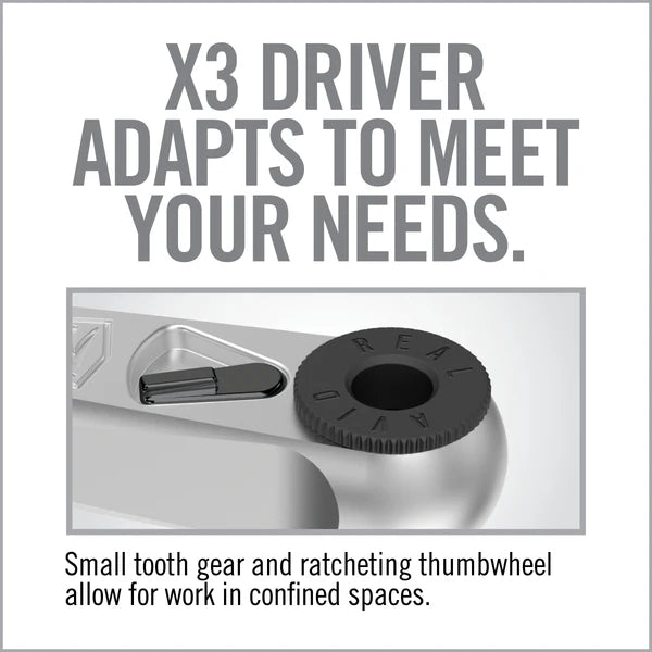 Smart-Torq® Adjustable Limiter & X3™ Driver Kit Precision Torque Meets Versatile Control.