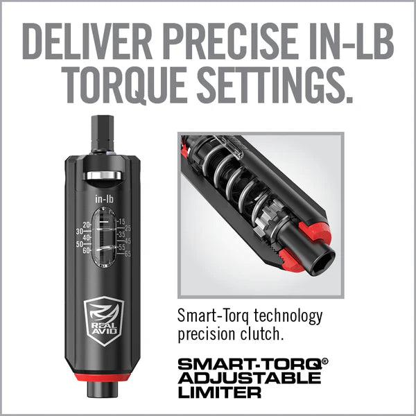 Smart-Torq® Adjustable Limiter Precision Torque Control, 15-65 In-Lb