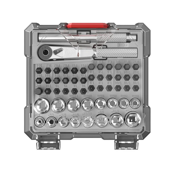 Real Avid X3™ Driver 52-Piece Socket & Gunsmithing Bit Set