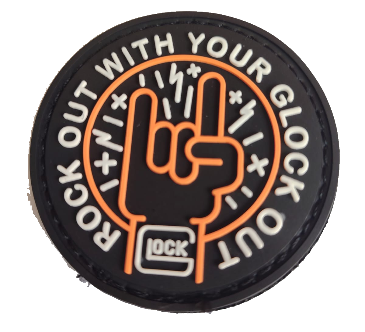 Rock Out With Your Glock Out PVC Patch