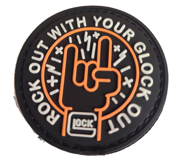 Rock Out With Your Glock Out PVC Patch