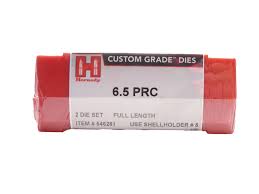6.5 PRC Premium Match Grade 2 Die Set with Click-Adjust Seating Micrometer