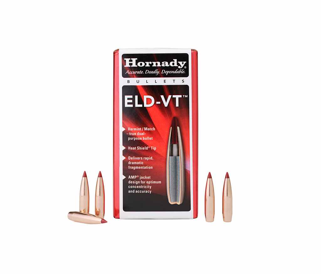 22 Cal .224 62gr ELD-VT (100)