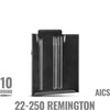 22-250 Metal AICS Magazine - 10 RND