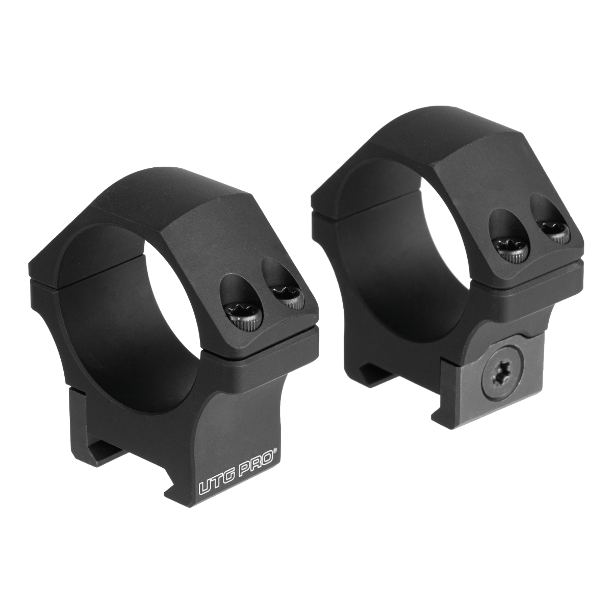 PRO® P.O.I® 34 mm Picatinny Scope Rings, High Profile