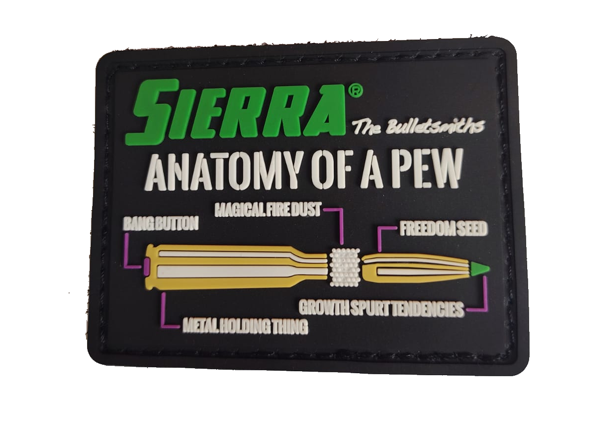 Sierra Bulletsmiths PVC patch