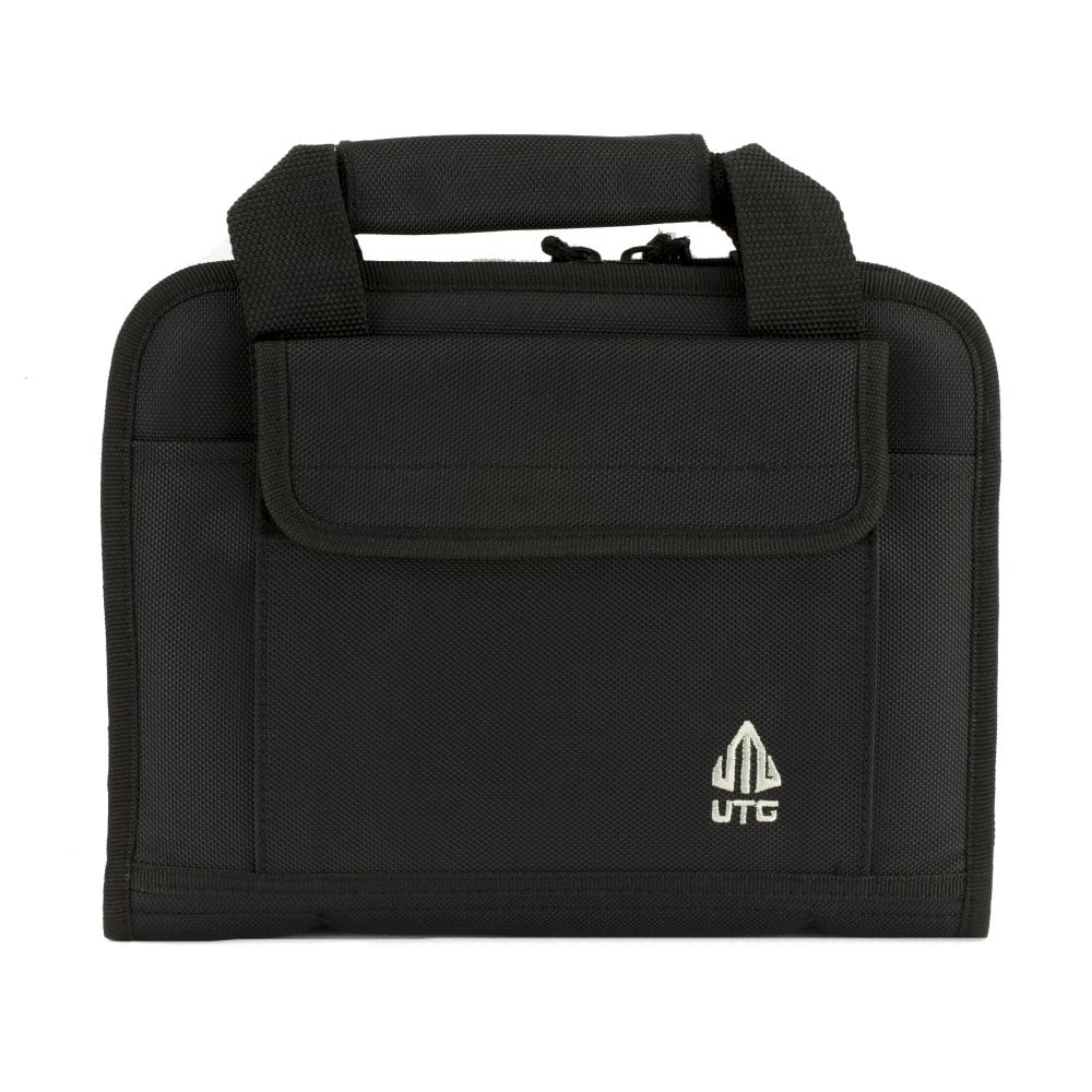 UTG DELUXE SINGLE PISTOL CASE BLACK